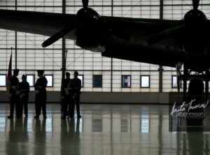 Aviation photography - Canadian Air Cadets under the shadow of an Avro Lancaster Mk. X at the Canadian Warplane Heritage Museum in Hamilton, Ontario, Canada
(C)Anita Thomas All Rights Reserved. avro lancaster with air cadets