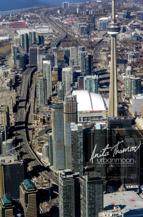 Aerial destinations - Aerial photo of downtown Toronto and the Gardiner Expressway.
© Anita Thomas - Urbanmoon. All Rights Reserved. aerial downtown toronto and the cn tower