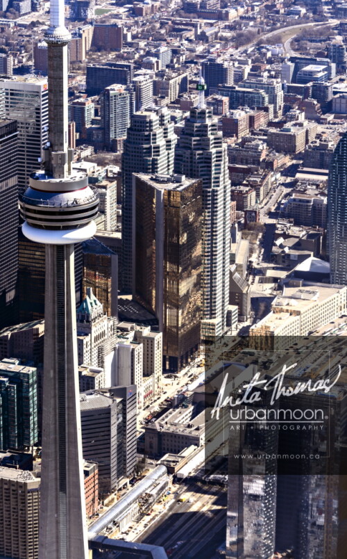 Aerial photography - Toronto, Ontario and the CN Tower
(C)Anita Thomas All Rights Reserved. aerial photography of toronto ontario