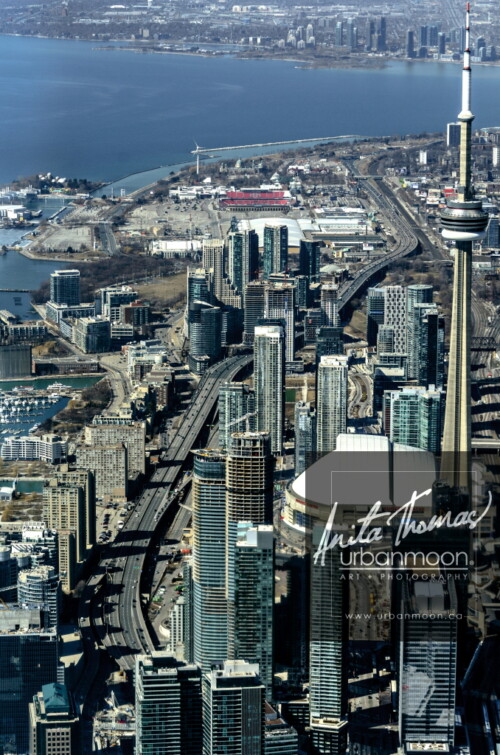 Aerial photography - Toronto, Ontario and the CN Tower
(C)Anita Thomas All Rights Reserved. aerial photography of toronto ontario