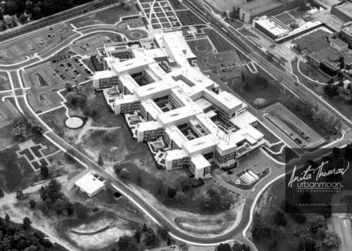 Aerial photography - The new West 5th Campus of St. Joseph's Healthcare in Hamilton, Ontario.
(C)Anita Thomas All Rights Reserved. aerial photography of west th campus of st joseph healthcare