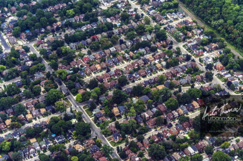 Aerial photography - Residential homes in Hamilton, Ontario.
(C)Anita Thomas All Rights Reserved. suburban houses aerial photography