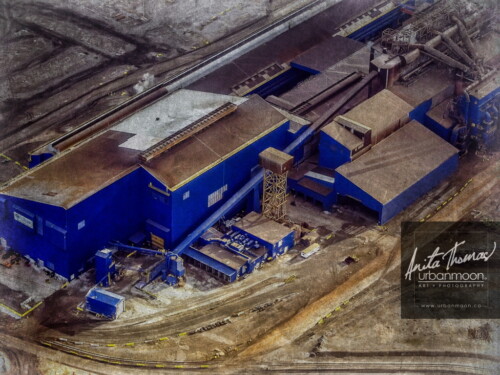 Aerial photography - The industrial sector of the City of Hamilton.
© Anita Thomas - Urbanmoon. All Rights Reserved. aerial photography of industry in hamilton