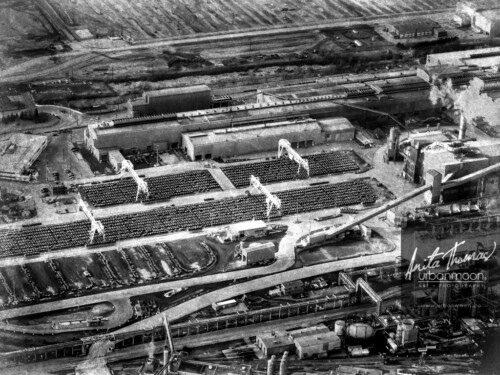 Aerial photography - The industrial sector of the City of Hamilton.
© Anita Thomas - Urbanmoon. All Rights Reserved. aerial photography of industry in hamilton