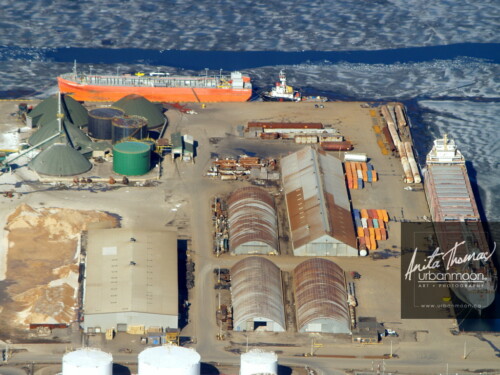 Aerial photography - The industrial sector of Hamilton, Ontario.
© Anita Thomas - Urbanmoon. All Rights Reserved. aerial photography of industry in hamilton