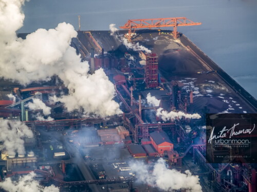 Aerial photography - The industrial sector of Hamilton, Ontario.
© Anita Thomas - Urbanmoon. All Rights Reserved. aerial photography of industry in hamilton