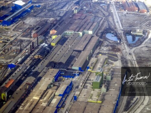 Aerial photography - The industrial sector of Hamilton, Ontario.
© Anita Thomas - Urbanmoon. All Rights Reserved. aerial photography of industry in hamilton