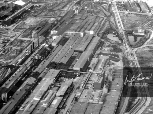 Aerial photography - The industrial sector of Hamilton, Ontario.
© Anita Thomas - Urbanmoon. All Rights Reserved. aerial photography of industry in hamilton