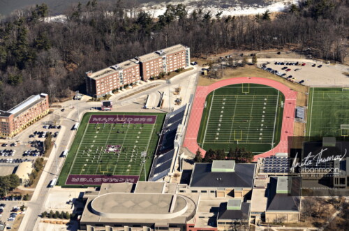 Aerial photography - McMaster University sports fields in Hamilton, Ontario 
© Anita Thomas - Urbanmoon. All Rights Reserved. aerial photography of mcmaster university sports fields
