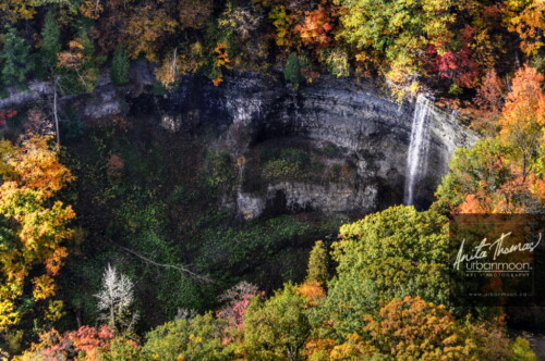 Nature photography - Aerial photography of Tews Falls, Hamilton Ontario 
© Anita Thomas - Urbanmoon. All Rights Reserved. aerial photography of tews falls in hamilton