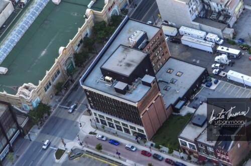 Aerial photography - Hamilton, Ontario
© Anita Thomas - Urbanmoon. All Rights Reserved. aerial photography of the lister block in hamilton ontario