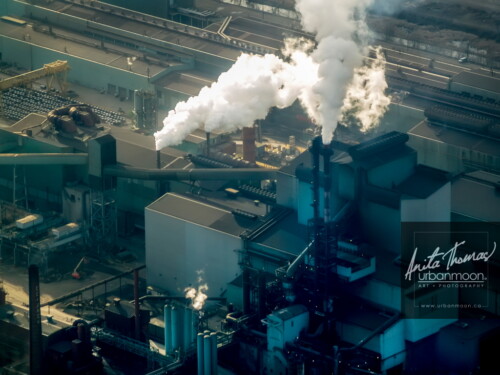 Aerial photography - ArcelorMittal Dofasco, steel production, Hamilton, Ontario.
© Anita Thomas - Urbanmoon. All Rights Reserved. arcelormittal dofasco steel production