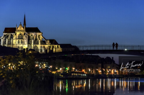 Landscape photography - Auxerre, France at night
(C)Anita Thomas All Rights Reserved. auxerre france