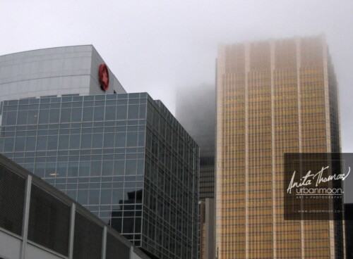 Urban photography - Toronto, Ontario, Canada
© Anita Thomas - Urbanmoon Photography. All Rights Reserved. buildings under fog in toronto