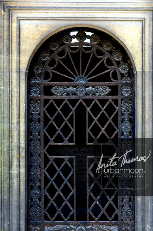 Crypt door at Père Lachaise Cemetery in Paris, France
© Anita Thomas - Urbanmoon. All Rights Reserved. crypt door at pere lachaise cemetery