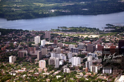 Aerial photography - Hamilton, Ontario 
© Anita Thomas - Urbanmoon. All Rights Reserved. downtown hamilton ontario