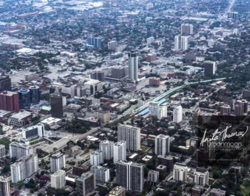 Aerial photography - Hamilton, Ontario 
© Anita Thomas - Urbanmoon. All Rights Reserved. downtown hamilton ontario