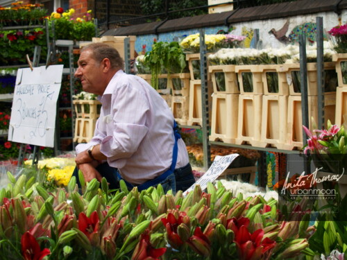 Urban photography - London, England
© Anita Thomas - Urbanmoon Photography. All Rights Reserved. flower market in london england