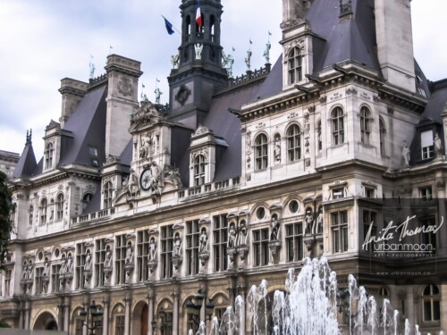 Urban photography - Hôtel de Ville (City Hall), Paris, France
© Anita Thomas - Urbanmoon Photography. All Rights Reserved. hotel de ville city hall paris france