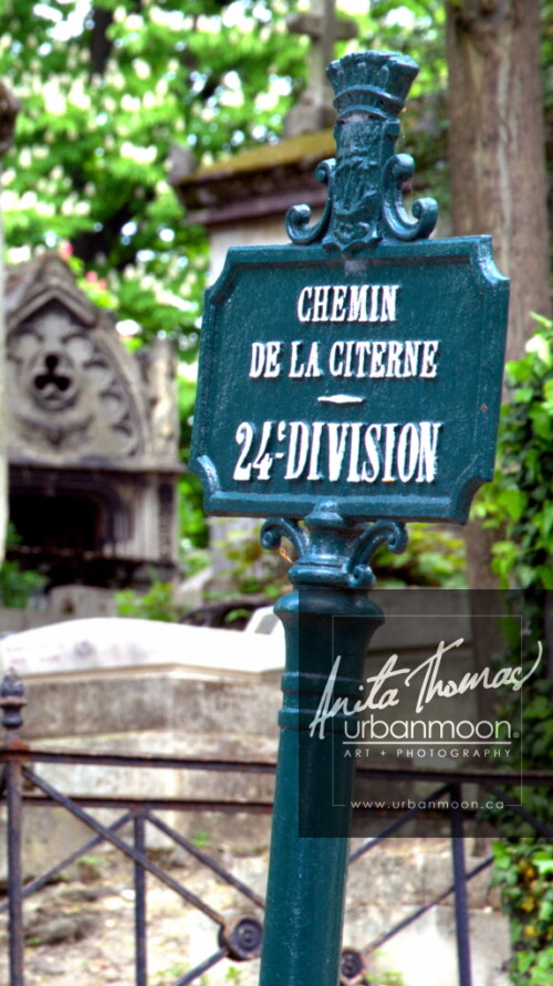 Sign marking the area at Père Lachaise Cemetery in Paris, France
© Anita Thomas - Urbanmoon. All Rights Reserved. sign marking the area at pere lachaise cemetery