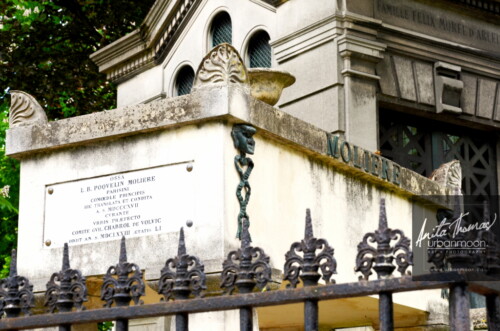 The tomb of Moliere at Père Lachaise Cemetery in Paris, France
© Anita Thomas - Urbanmoon. All Rights Reserved. the tomb of moliere at pere lachaise cemetery